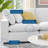 Commix 80" Velvet Square Arm Sofa-121624223