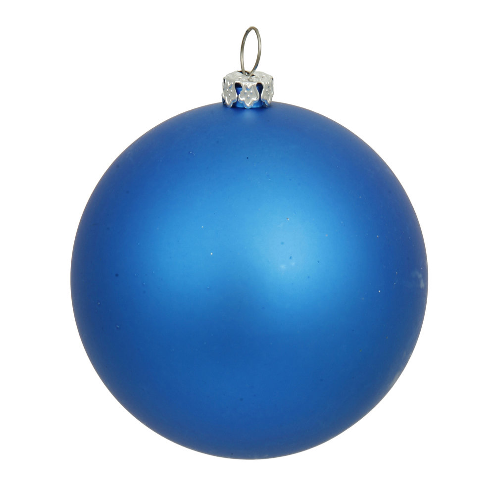 Ball Ornament, Blue, 15.75" H x 15.75" W x 15.75" D