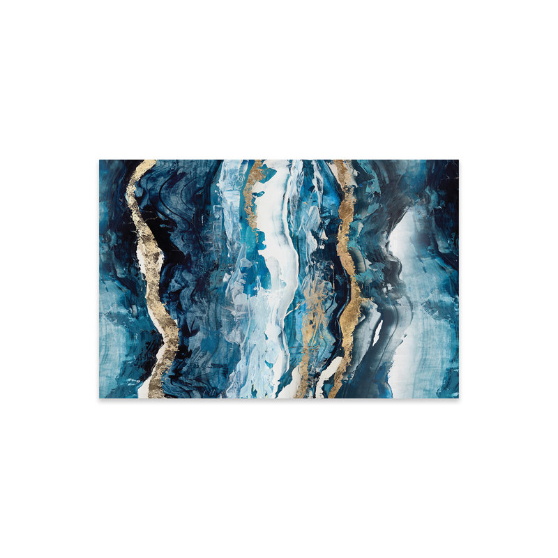 «Effectus I» par Isabelle Z - reproduction d'art graphique sur toile