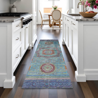 Machine Washable Indoor/Outdoor Jacobus ACN2159 Global Rug