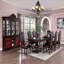 Ensemble de 2 chaises d'appoint Majestic Traditional