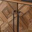 2 - Door Rectangle Accent Cabinet
