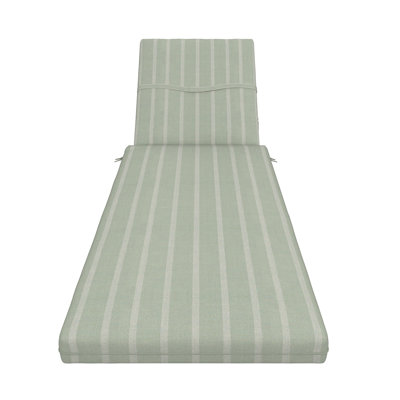 Amala Sunbrella® Outdoor Chaise Lounge Cushion – Patio Replacement Cushion