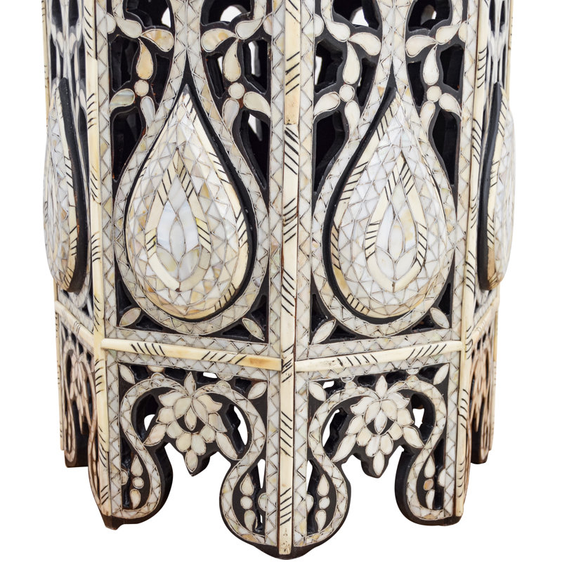 Andalusian Glass End Table