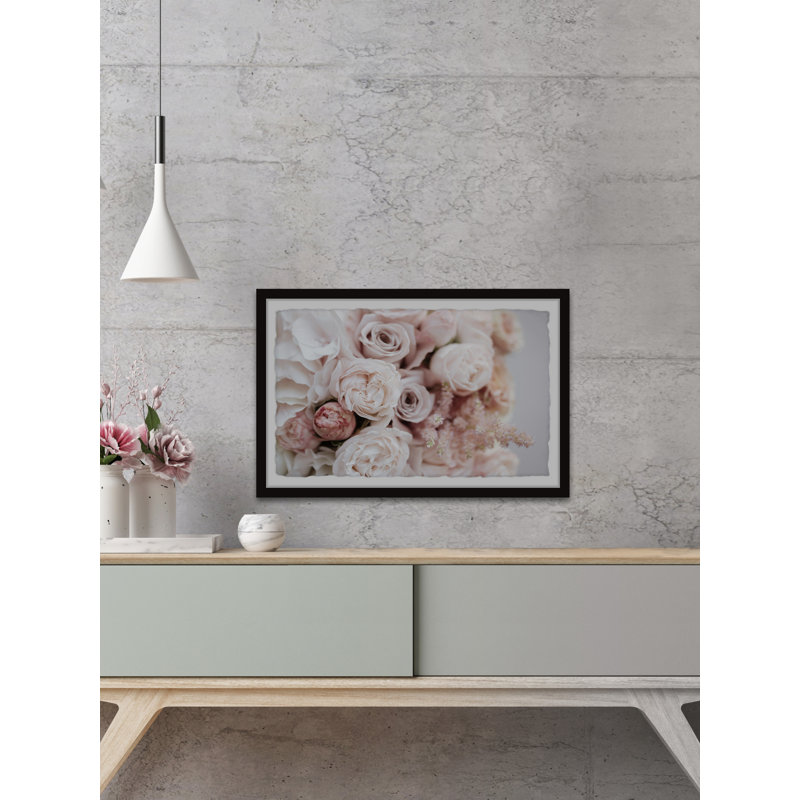 Rose Bundle - Single Picture Frame Painting, 61 cm H x 91 cm W