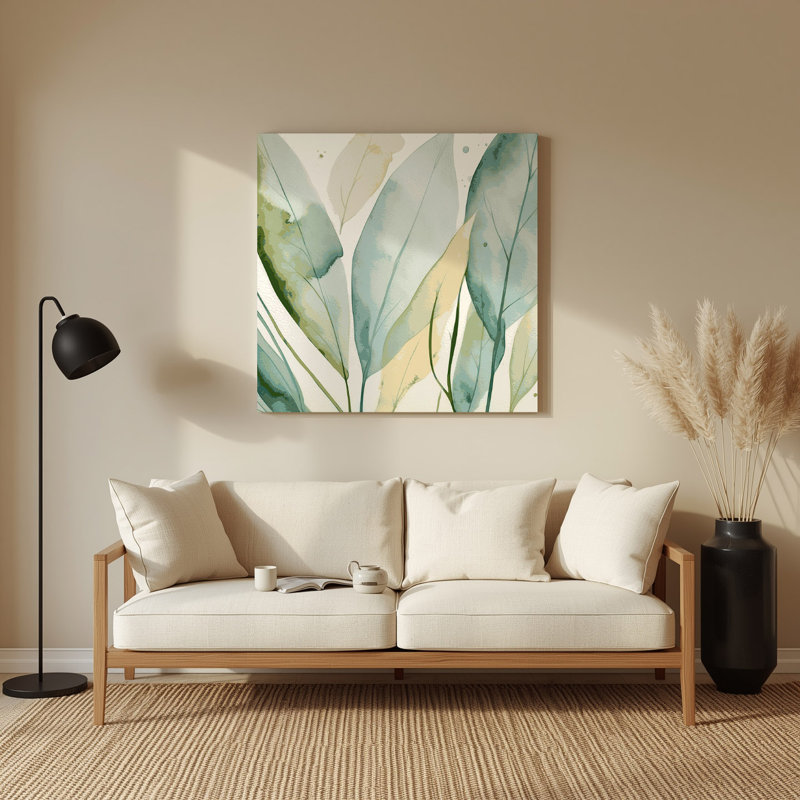 «Thanksgiving Minimalist Leaf Designs», art mural en métal blanc