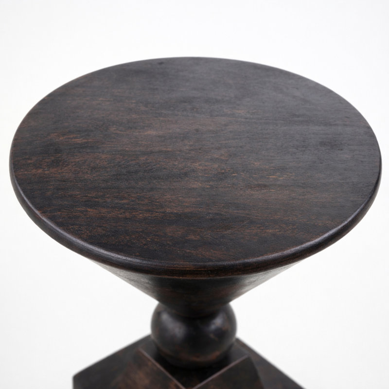 Table de bout en bois massif Agrima