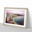 Dusk View of Waikiki Beach - Picture Frame Graphic Art Print-55732745-55732746
