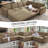 118" Oversize Convertible Sleeper Sofa With Nailhead Trim, Upholstered Sofa Couch With Pull-Out Bed-50963894