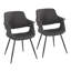 Chaise avec accoudoirs rembourrée Quirico-1749901015-1749901012