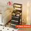 41cm W Metal Bedside Table