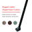 2-in-1 Door Stopper/Door Knob Jammier, Sliding Door Block/Security Bar - Durable & Rugged Latch-46773233