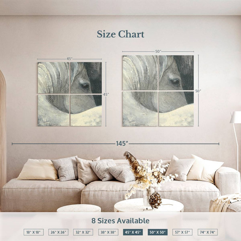 Brampt Bijou, 50" H x 50" W