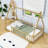 Twin Wood Tent-Shaped Teepee Bed With Guardrails-1508241041