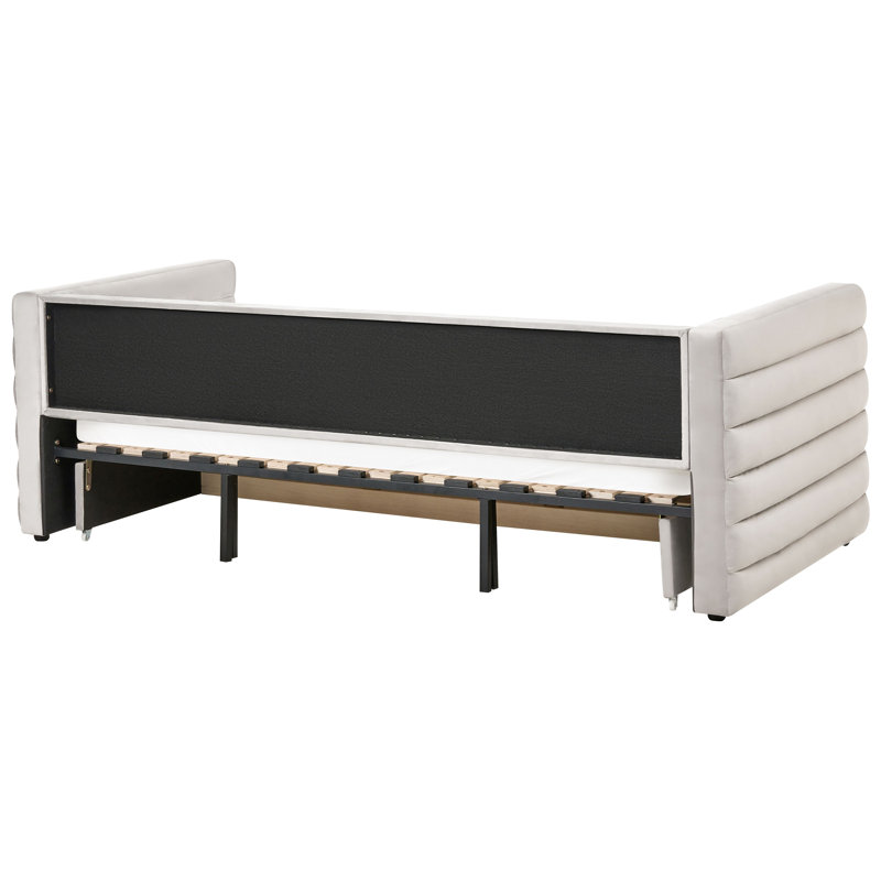 Upholstered Daybed with Trundle