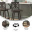Tabouret de bar et de comptoir Bakersville-85641632-85641633