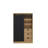 Lauran 3-Drawer 3-Shelf Storage Cabinet