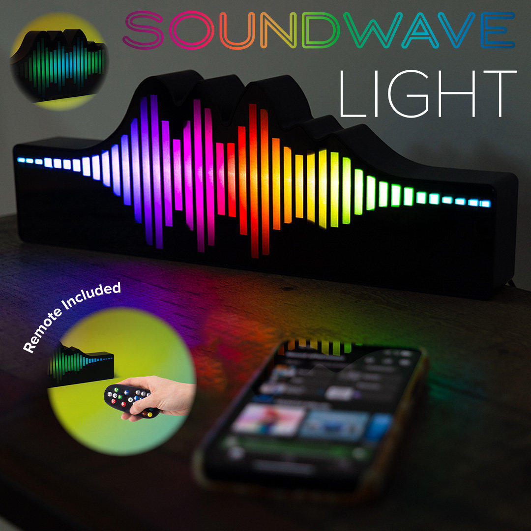 Chartese Sound Wave Logo LED Nachtlicht