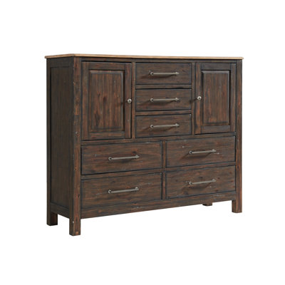 Raashid 7 Drawer 62" W Combo Dresser by Wildon Home