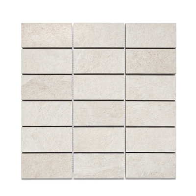 Slate Reserve 2" x 4" Matte Porcelain Mosaic Floor and Wall Tile