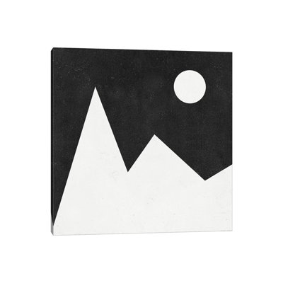 Mountains In The Dark by Art Mirano - Wrapped Canvas Painting