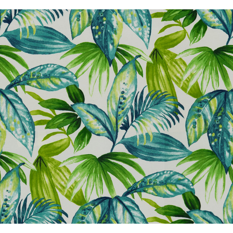 Tangier 75'' Wide Patio Sofa with Cushions, Caribbean Leaf; 6574-56