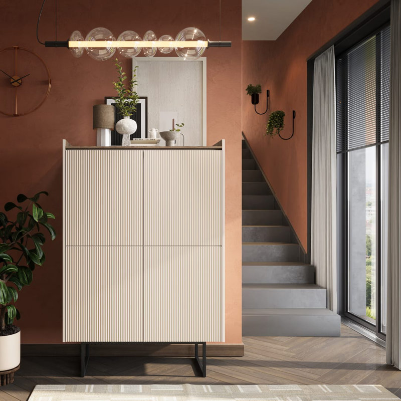Allexys Rectangle Accent Cabinet