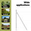 Galvanised Steel Border Fencing-1122933253-1122933262