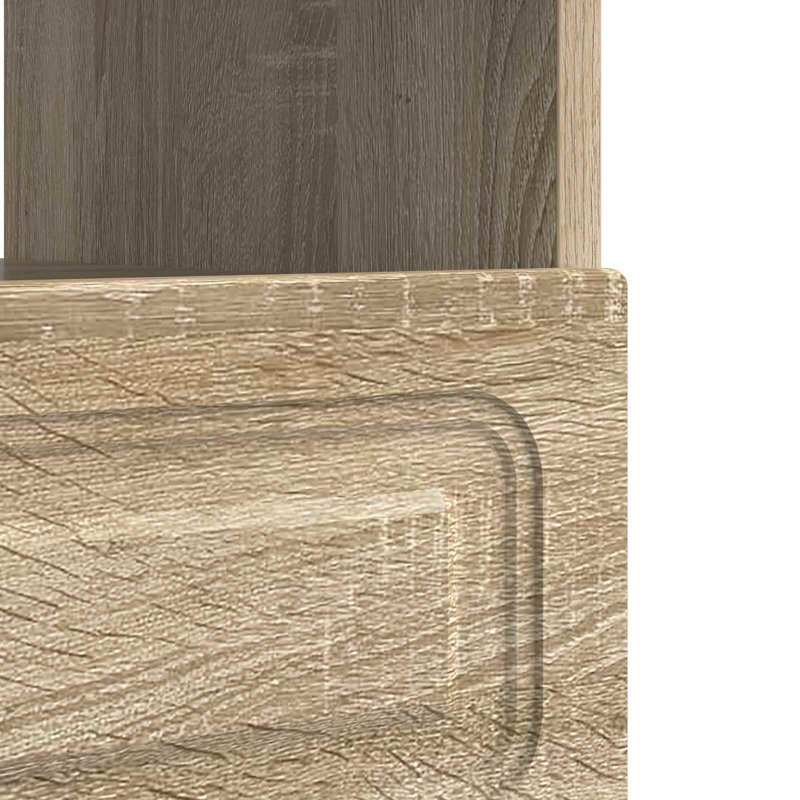 TV Stand, 40cm H x 81cm W x 35cm D, Sonoma Oak