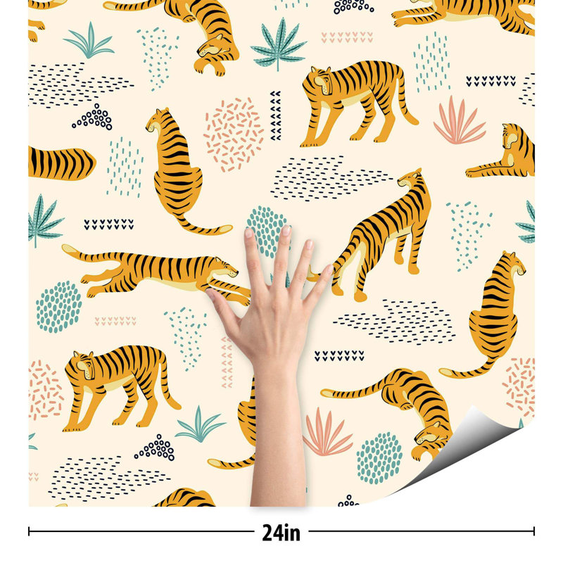 Carreau de papier peint Gwyndolin, l 2 pi x L 10,5 pi