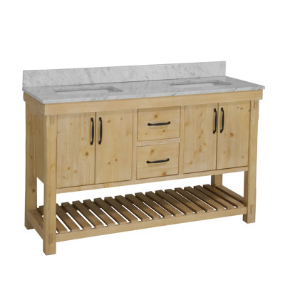 Ensemble de meuble-lavabo double 60 po Gola