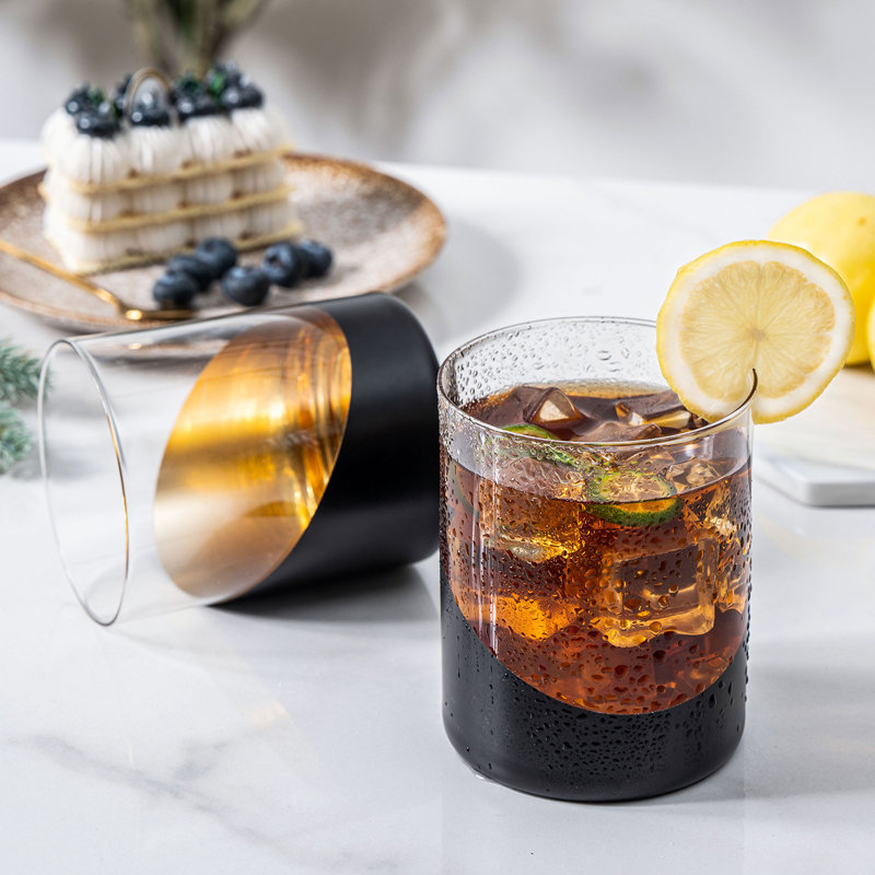 4 Piece 355ml Drinking Glass Set