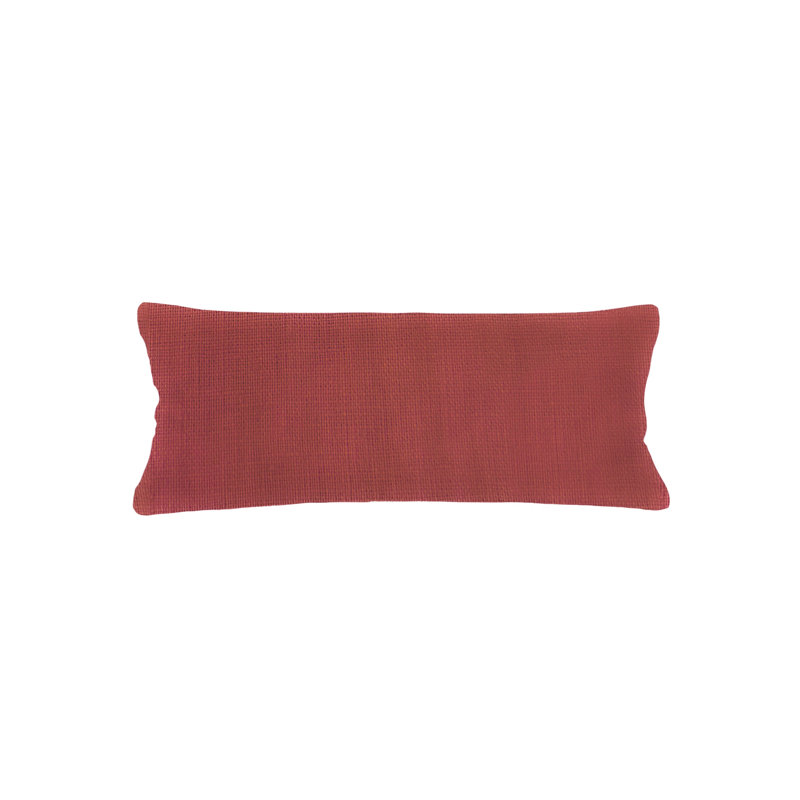 Linen Rectangle Pillow Cover & Insert, Rustic Red