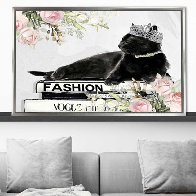 «Cat Queen Of Fashion» par By Jodi - impression
