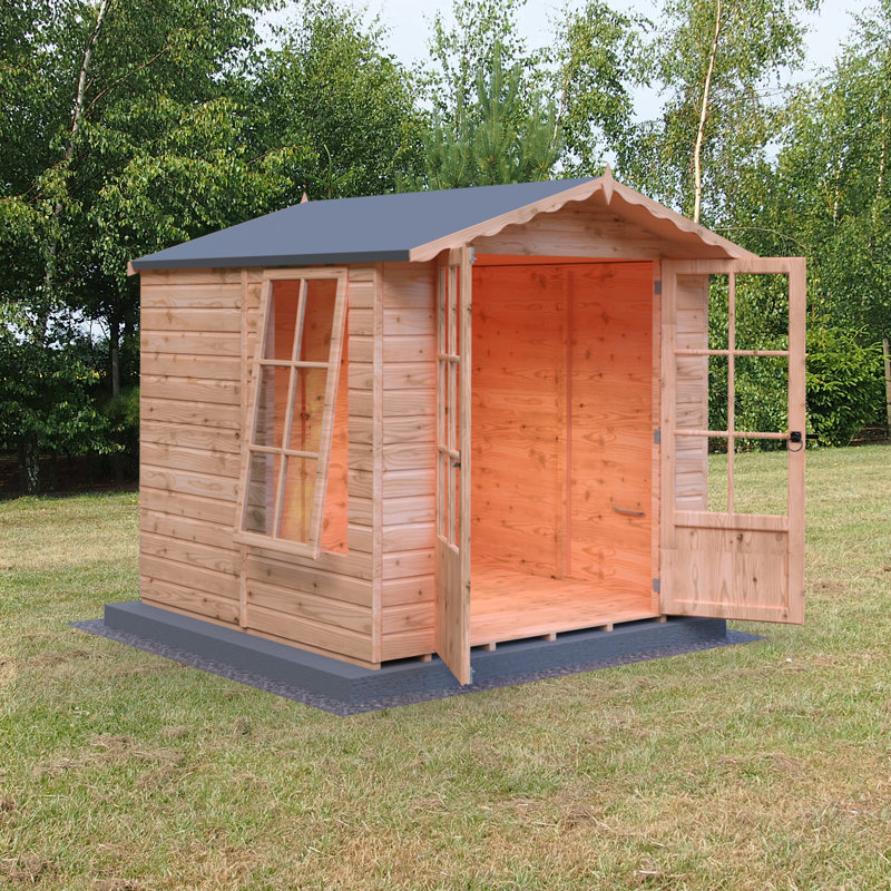 Buckingham 7 x 7 Ft. Shiplap Summer House, No