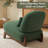 Boucle Teddy Fabric Accent Lounge Chair With Wood Leg-1688253453-1691491605