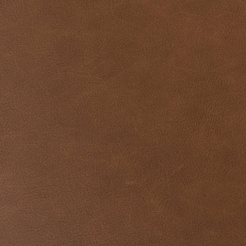 Behan 18.3'' H Upholstered Short Stool, Brown
