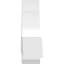 Support de pignon en PVC de qualité architecturale Ericson-44774004-44774327