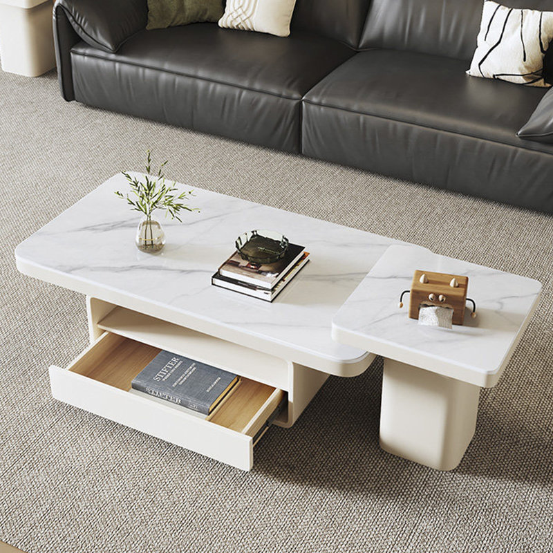 Osée, Blanc / Gris, H 16,53 po x L 39,37 po x l 19,68 po
