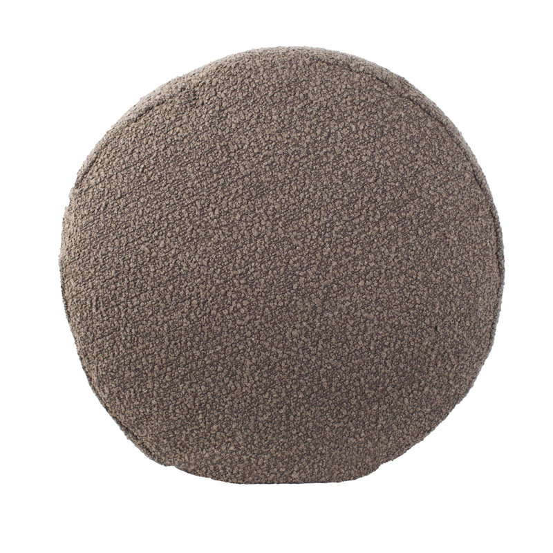 Foot Pouf Barbet Chocolate, Brown