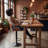 Swivel Adjustable Height Bar Stools Pu Leather Counter Stools With Bentwood Back For Bar, Kitchen And Dining Room-344969821-344063398