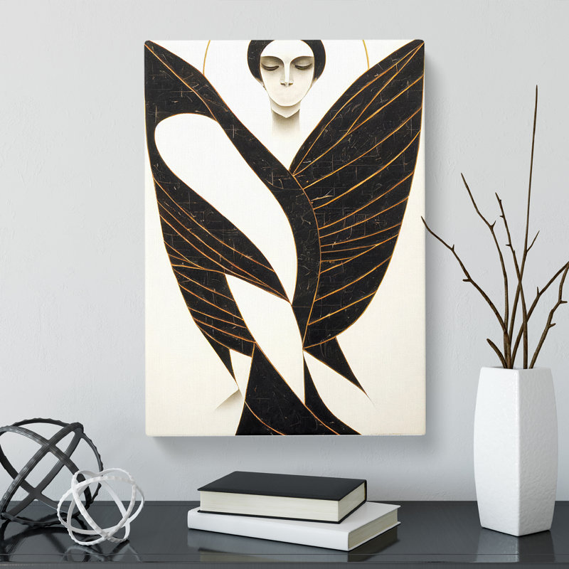 Angel Purism - Wrapped Canvas, 76cm H x 50cm W x 3cm D