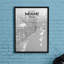 «Miami City Map», reproduction d'impression sur affiche-31736701
