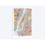«New York City Street Map, Color, Vertical» par Michael Tompsett, reproduction sur toile tendue sur châssis-31920826-73575760-73575762