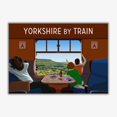 Yorkshire By Train 1 - Print