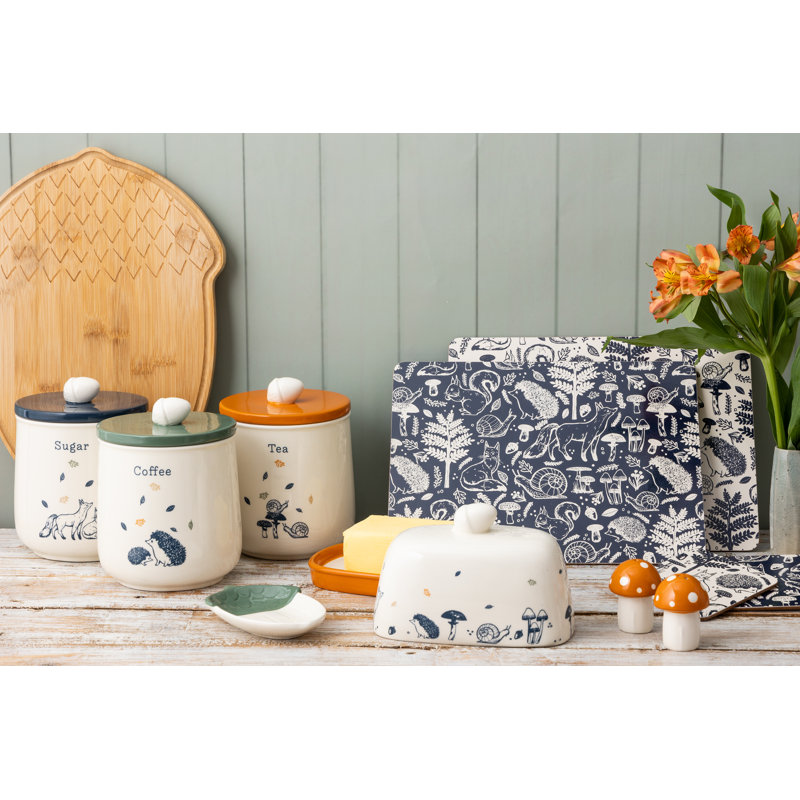 In The Forest Melamine Floral Rectangle Placemat