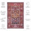 Tapis bleu marine / rouille Gullion Southwestern-793385290