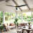 72" Large Modern Solid Wood 3-Blade Indoor Ceiling Fan with Remote Control-740353691