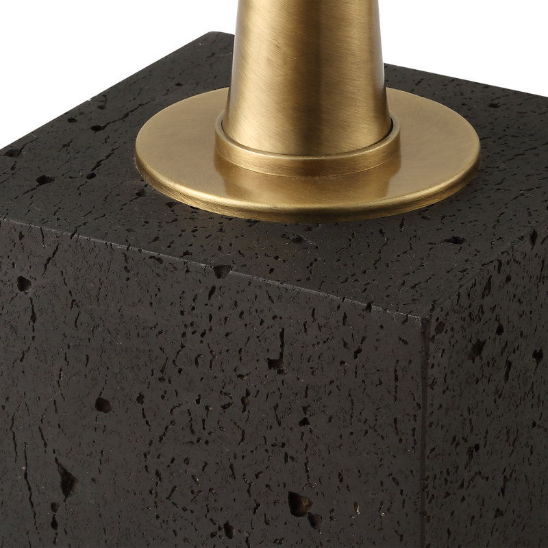 Lampe sur pied en laiton antique Lavdosh