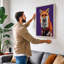 Fox Study Modern - Wrapped Canvas-1649726242-1649726243